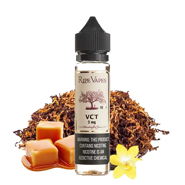 تغییرات جویس تنباکو کاستارد وانیل رایپ ویپز RIPE VAPES VCT